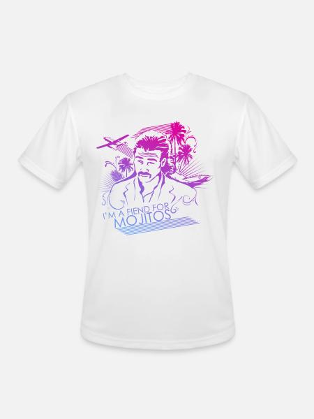 I'm a Fiend for Mojitos - Men's Moisture Wicking Performance T-Shirt - white