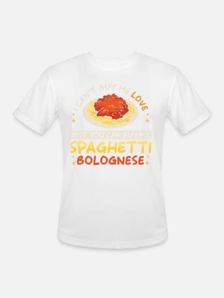 Spaghetti Bolognese - Men's Moisture Wicking Performance T-Shirt -