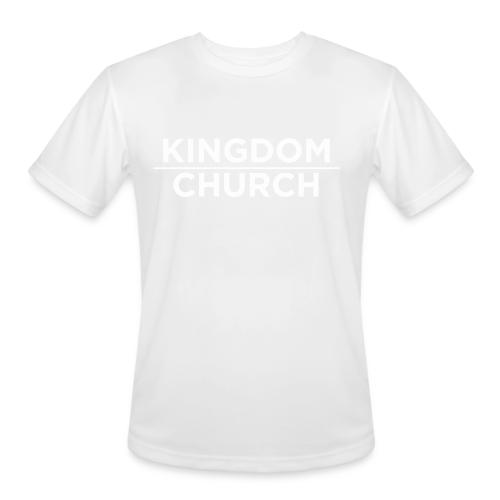KingdomOverChurchWhite - Men's Moisture Wicking Performance T-Shirt