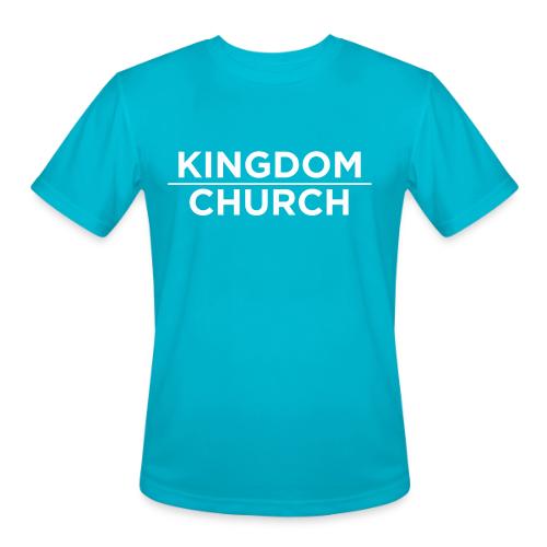 KingdomOverChurchWhite - Men's Moisture Wicking Performance T-Shirt