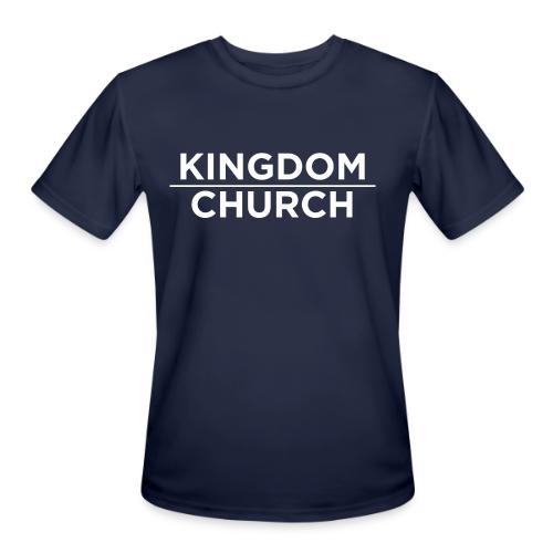 KingdomOverChurchWhite - Men's Moisture Wicking Performance T-Shirt