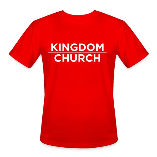 KingdomOverChurchWhite - Men's Moisture Wicking Performance T-Shirt