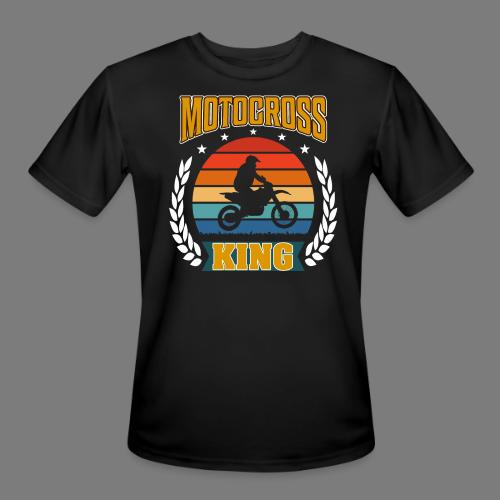 Motocross King - Dirt bike Champions - Men's Moisture Wicking Performance T-Shirt
