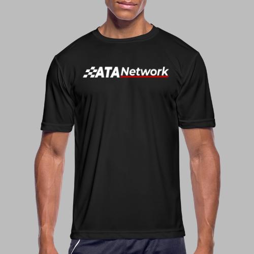 ATA Network Light Logo - Men's Moisture Wicking Performance T-Shirt