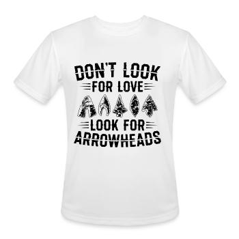 arrowhead hunt - arrowhead hunter gift idea - Men's Moisture Wicking Performance T-Shirt - white - Front - Jackson (183cm)