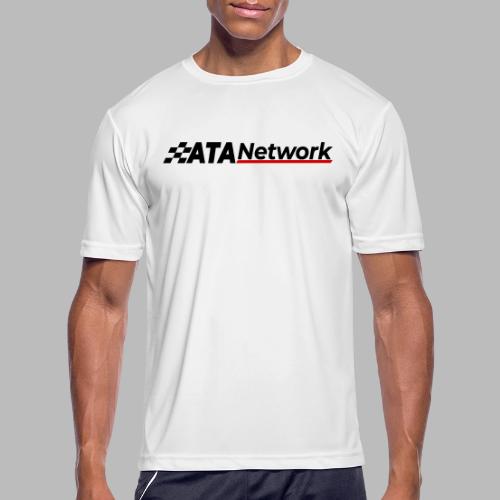 ATA Network Dark Logo - Men's Moisture Wicking Performance T-Shirt