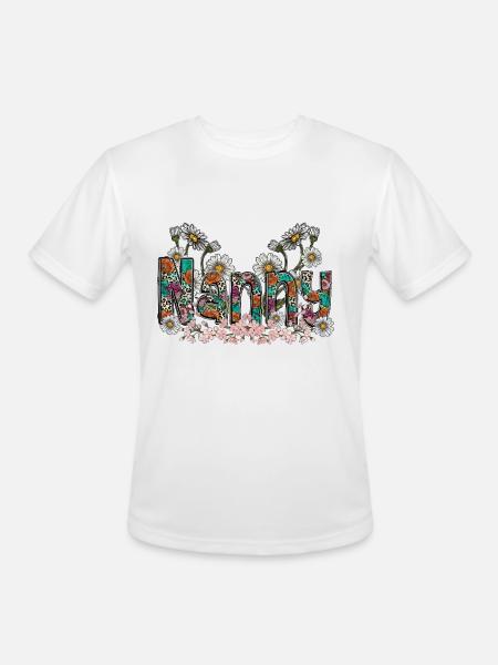 Nanny - Men's Moisture Wicking Performance T-Shirt - white