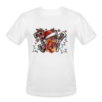 Joy - Men's Moisture Wicking Performance T-Shirt - white - Front - Jackson (183cm)