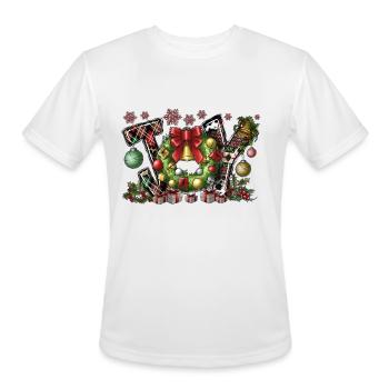 Joy - Men's Moisture Wicking Performance T-Shirt - white - Front - Jackson (183cm)