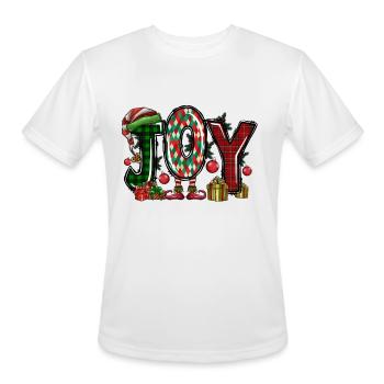 Joy - Men's Moisture Wicking Performance T-Shirt - white - Front - Jackson (183cm)