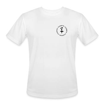 FASHION - Men's Moisture Wicking Performance T-Shirt - white - Front - Jackson (183cm)