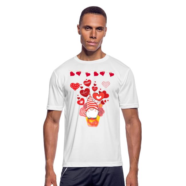 Design wrapped in love hearts, vibrating in love.