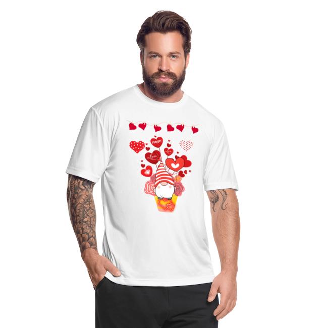 Design wrapped in love hearts, vibrating in love.