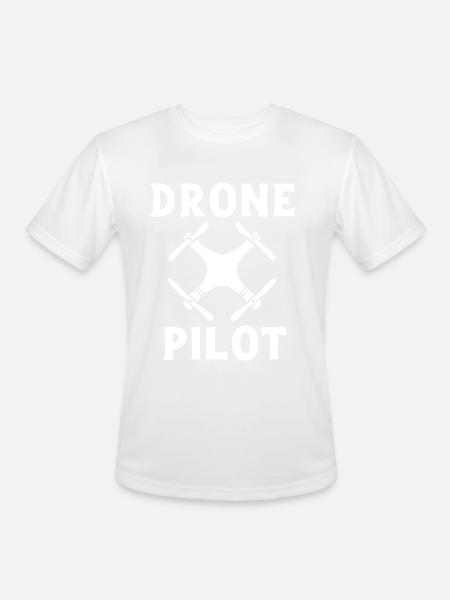 Drone Pilot - Men's Moisture Wicking Performance T-Shirt -