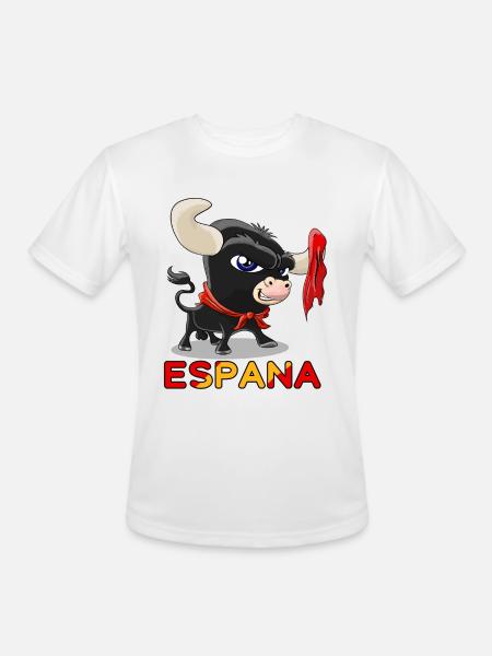 Sweet Bull Bull Fight Espana - Men's Moisture Wicking Performance T-Shirt - white