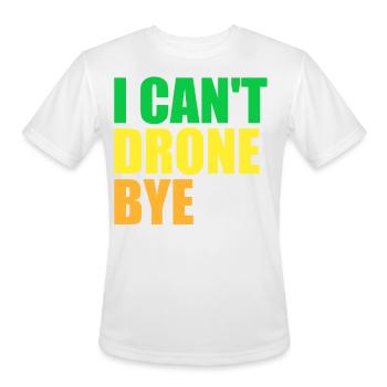 FPV Drone Pilot Drones Quadrocopter - Men's Moisture Wicking Performance T-Shirt - white - Front - Jackson (183cm)