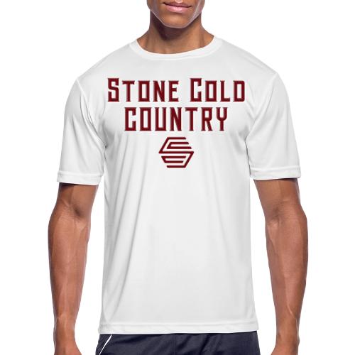 Stone Cold Country Band - Full Logo - Men's Moisture Wicking Performance T-Shirt