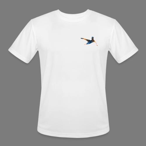 Soccer / Football Champions Design silhouette - Men's Moisture Wicking Performance T-Shirt