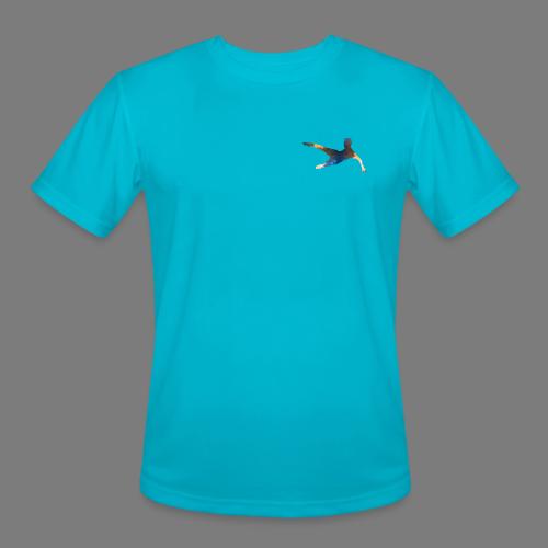 Soccer / Football Champions Design silhouette - Men's Moisture Wicking Performance T-Shirt