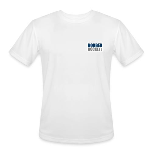 dobberhockey text logo alternate colors - Men's Moisture Wicking Performance T-Shirt