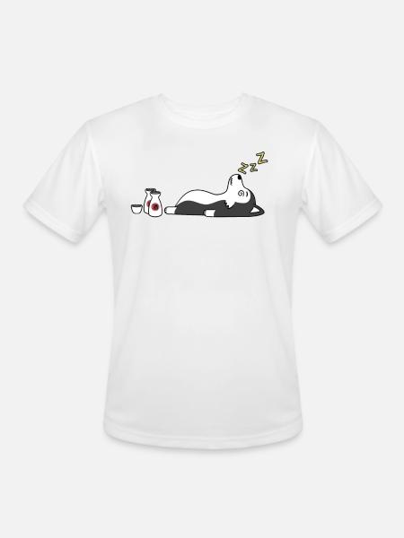 Husky Sake Drunk - Men's Moisture Wicking Performance T-Shirt - white