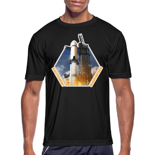Starship HLS - Excitement Guaranteed - Men's Moisture Wicking Performance T-Shirt