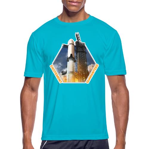 Starship HLS - Excitement Guaranteed - Men's Moisture Wicking Performance T-Shirt