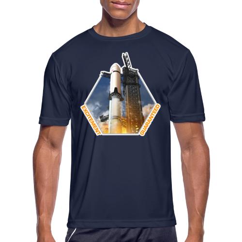 Starship HLS - Excitement Guaranteed - Men's Moisture Wicking Performance T-Shirt