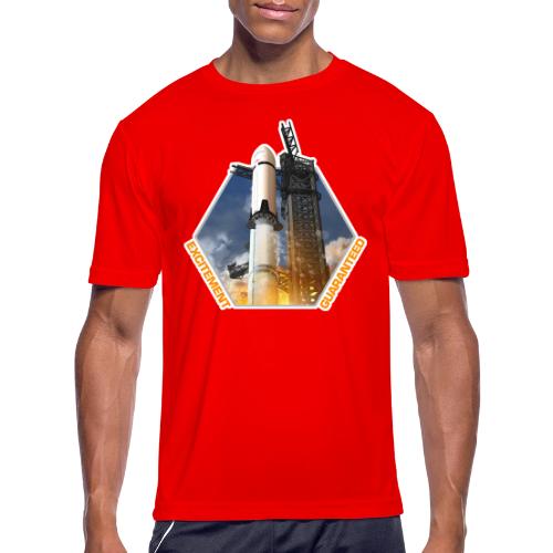 Starship HLS - Excitement Guaranteed - Men's Moisture Wicking Performance T-Shirt