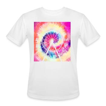 Chemistry Shirt, Ferrous Wheel Ferris Wheel - Men's Moisture Wicking Performance T-Shirt - white - Front - Jackson (183cm)