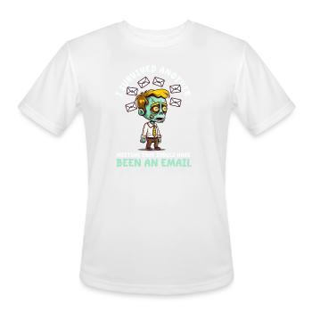 Supervisor Survived Meeting Should Have Been Email - Men's Moisture Wicking Performance T-Shirt - white - Front - Jackson (183cm)