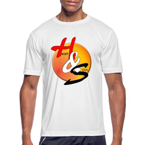 Rcahas logo gold - Men's Moisture Wicking Performance T-Shirt