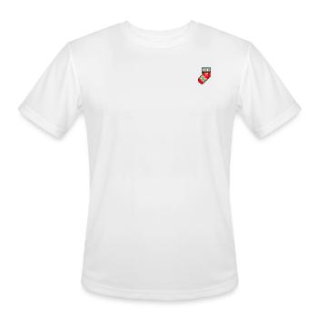 Christmas sock - Men's Moisture Wicking Performance T-Shirt - white - Front - Jackson (183cm)