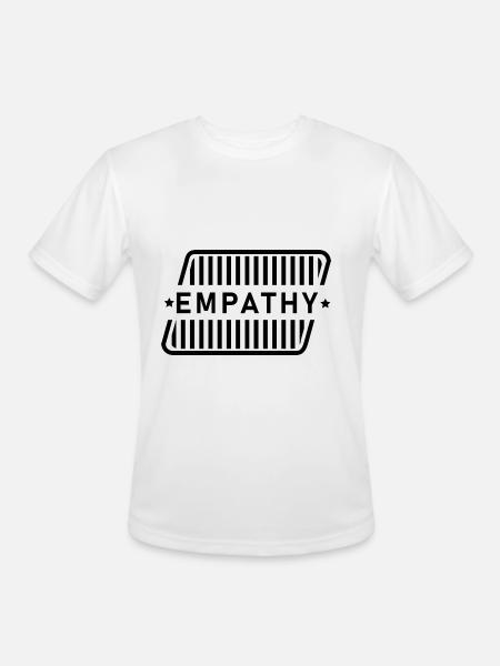 Empathy - Men's Moisture Wicking Performance T-Shirt - white