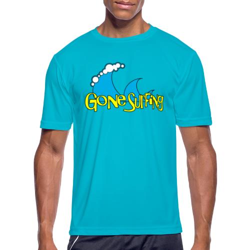 Gone Surfing - Men's Moisture Wicking Performance T-Shirt