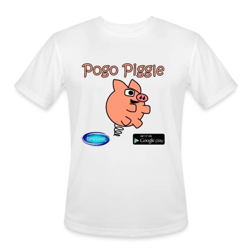 Pogo Piggle - Men's Moisture Wicking Performance T-Shirt