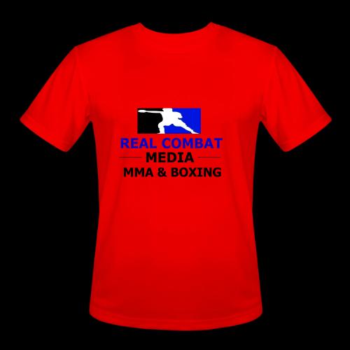 RCM MMA & BOXING Blue Logo - Men's Moisture Wicking Performance T-Shirt