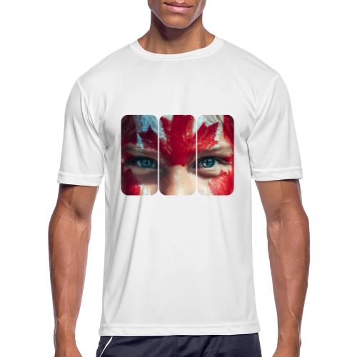 Canada: Northern Spirit - Men's Moisture Wicking Performance T-Shirt