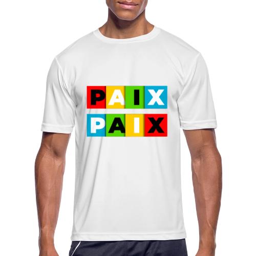 Peace in Colour - Men's Moisture Wicking Performance T-Shirt