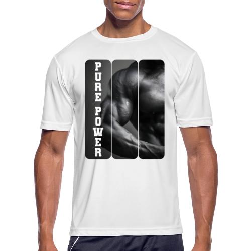 Bodybuilding: Pure Power - Men's Moisture Wicking Performance T-Shirt
