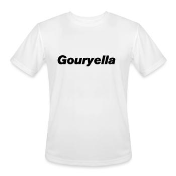 Gouryella V-neck shirt (Ferry Corsten) - Men's Moisture Wicking Performance T-Shirt - white - Front - Jackson (183cm)
