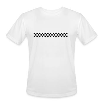 Caro 1 diamonds - Men's Moisture Wicking Performance T-Shirt - white - Front - Jackson (183cm)