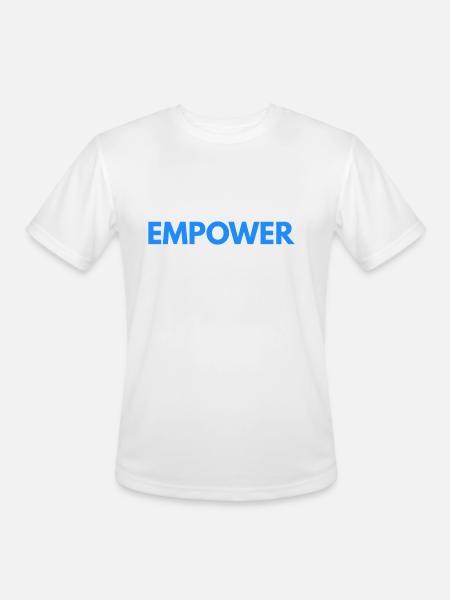 Empower - Men's Moisture Wicking Performance T-Shirt - white