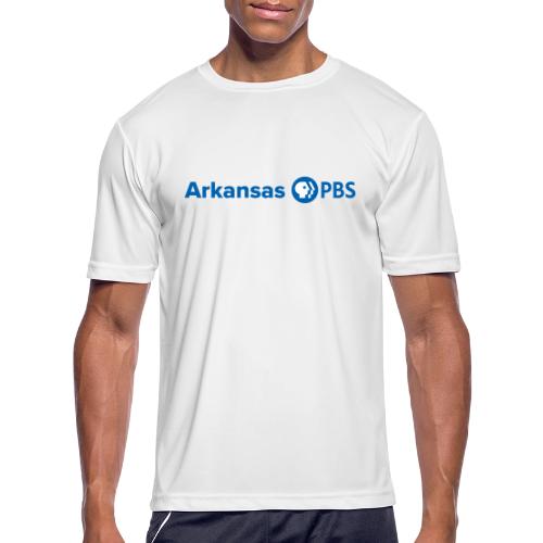 Arkansas PBS blue white - Men's Moisture Wicking Performance T-Shirt