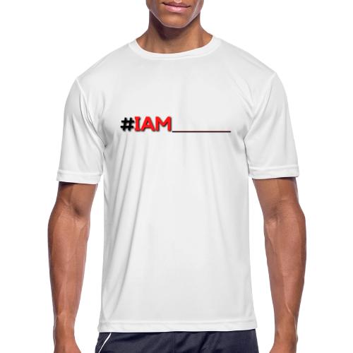 #IAM__________ (WHAT ARE YOU?) (WHO ARE YOU?) - Men's Moisture Wicking Performance T-Shirt