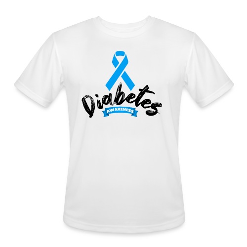 Diabetes Awareness - Men's Moisture Wicking Performance T-Shirt
