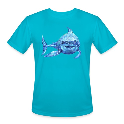 sharp shark - Men's Moisture Wicking Performance T-Shirt