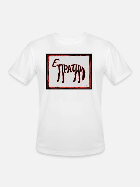 Empathy - Men's Moisture Wicking Performance T-Shirt - white