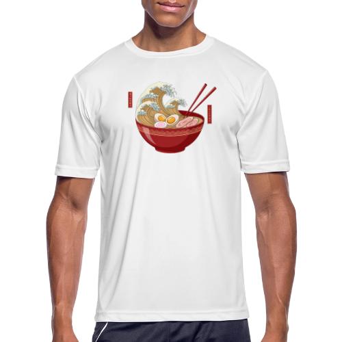 The Great Wave of Ramen - Men's Moisture Wicking Performance T-Shirt