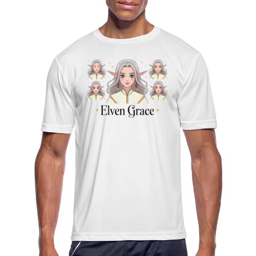 Elven Grace Fantasy Elf Maiden Graphic Magic - Men's Moisture Wicking Performance T-Shirt